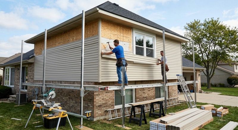 Vinyl Cladding Installation in West Hartford, CT