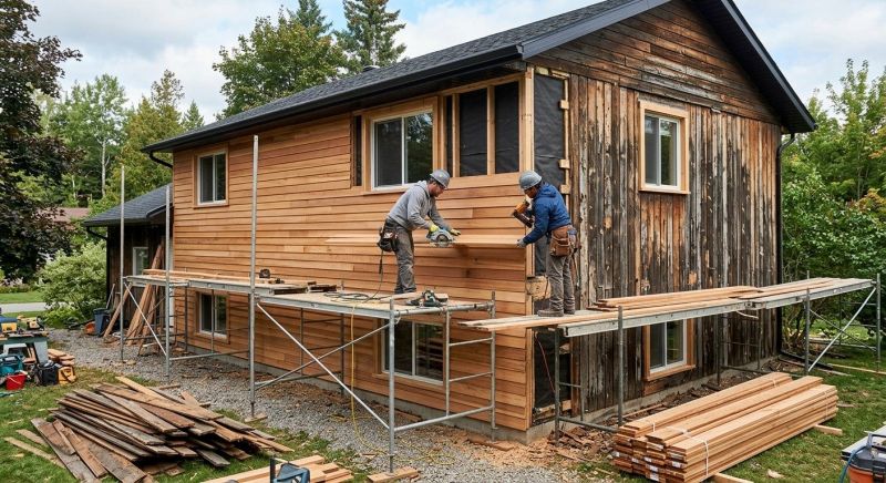 Wood Cladding Replacement in Norwalk, CT