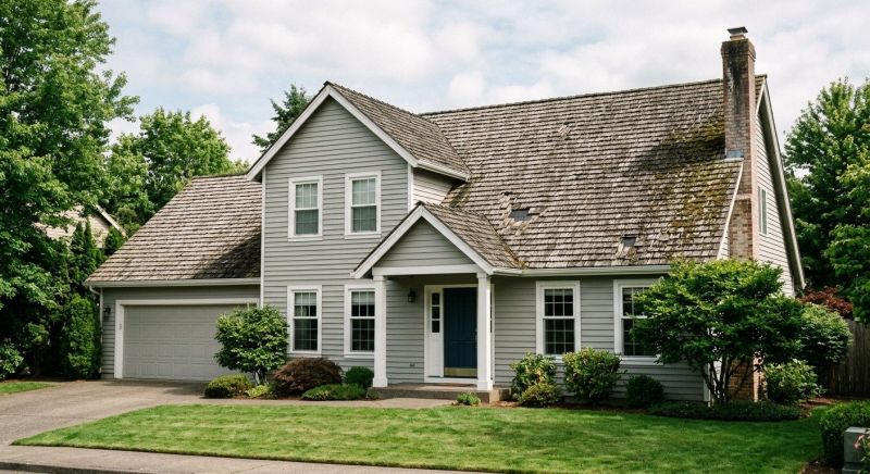 Wood Shingle Roof Replacement in Fredericksburg, VA