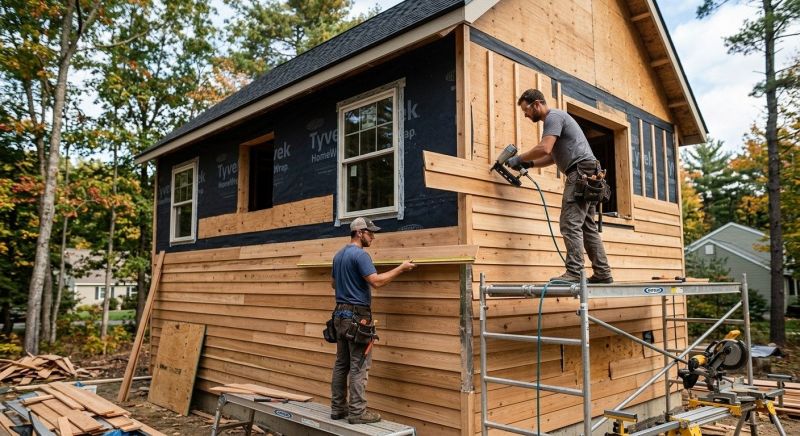 Wood Siding Installation in Boston, MA