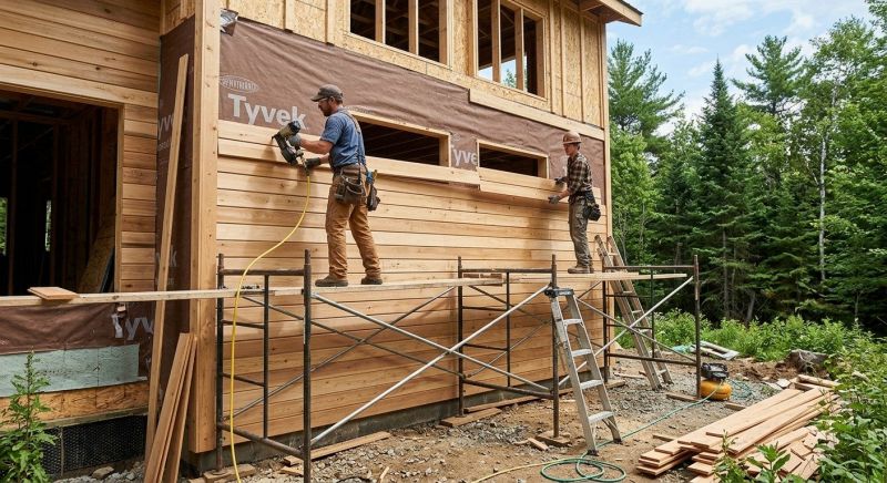 Wood Siding Installation in Boston, MA