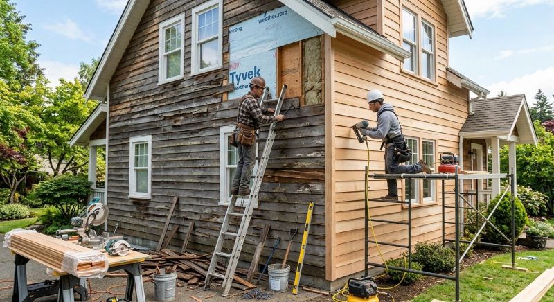 Wood Siding Replacement in Norwalk, CT