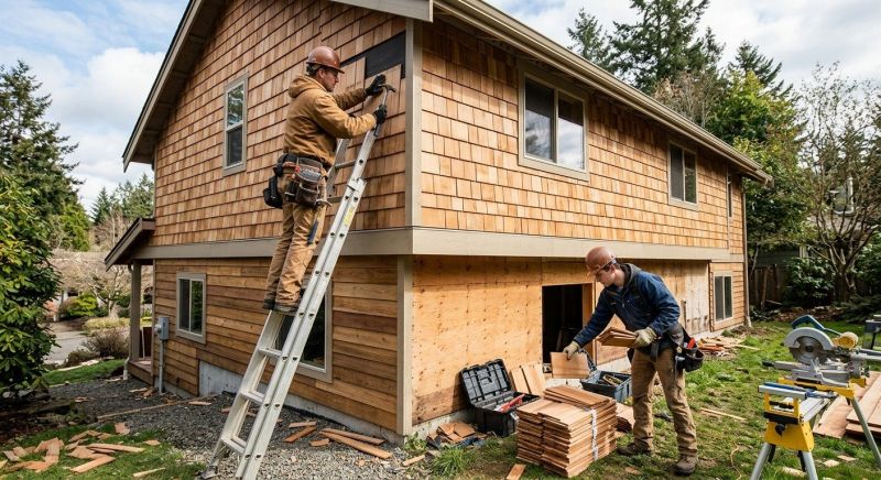 Wood Siding Service in Boston, MA
