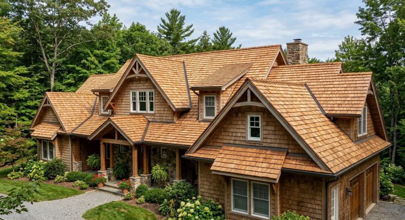 Wooden Roof Installation in Fredericksburg, VA